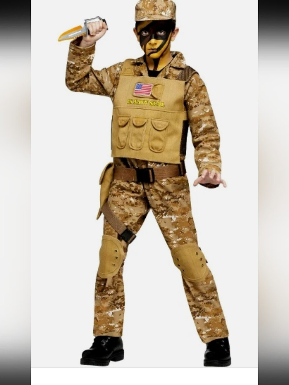 Navy Seal Costume Size Medium 8/10